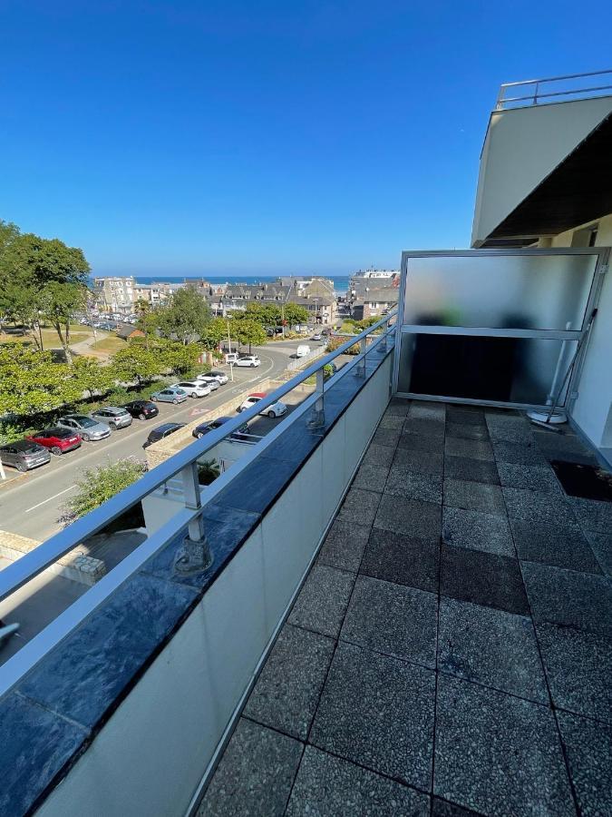 פלנף-ואל-אנדרה Studio Calme Avec Terrasse Vue Mer מראה חיצוני תמונה